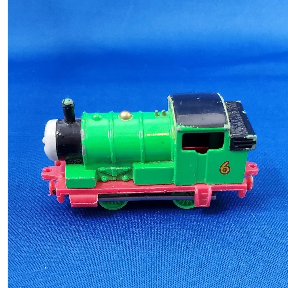 Ertl Thomas the Train & Friends Tank Engine Percy #6 1987 Diecast Metal Green‎